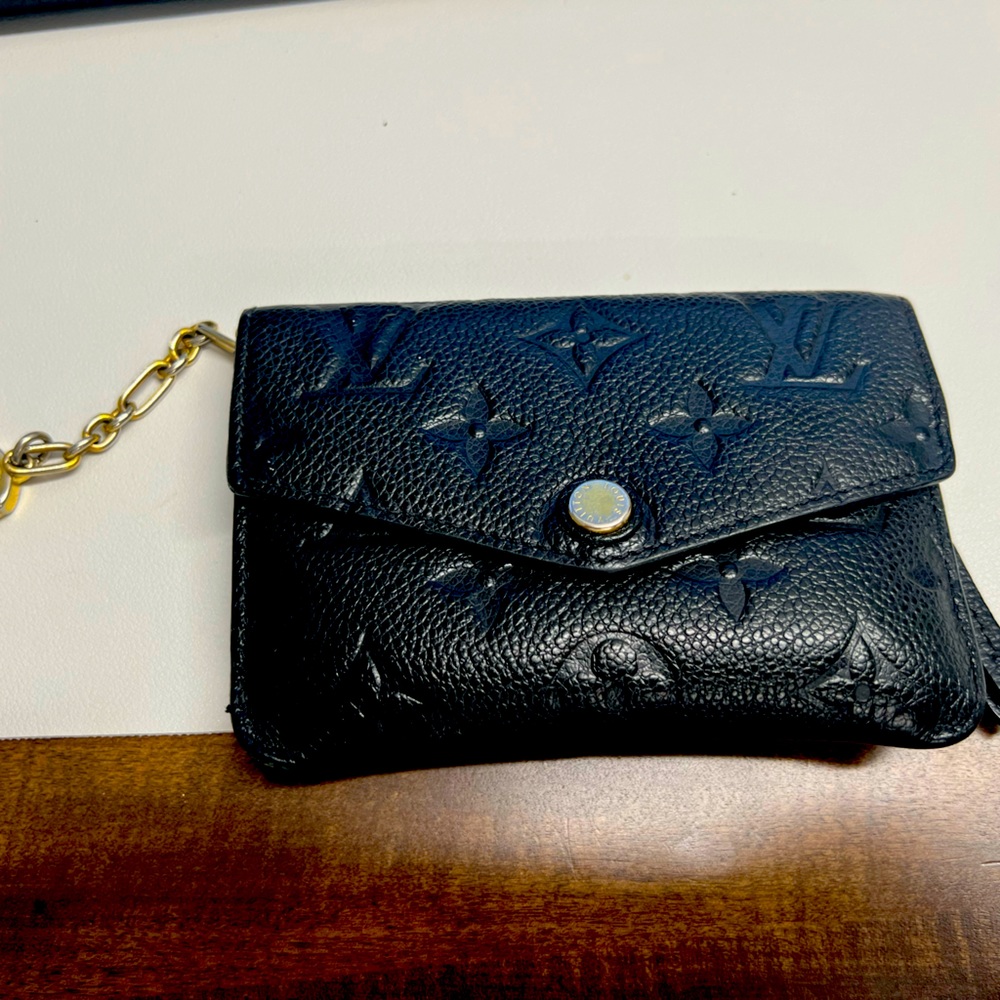 Louis Vuitton Empreinte Key Pouch Black